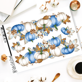 Blue Fall #197 || XL Deco Sheet